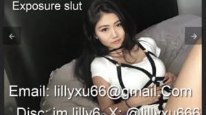 Asian exposure slut reposted